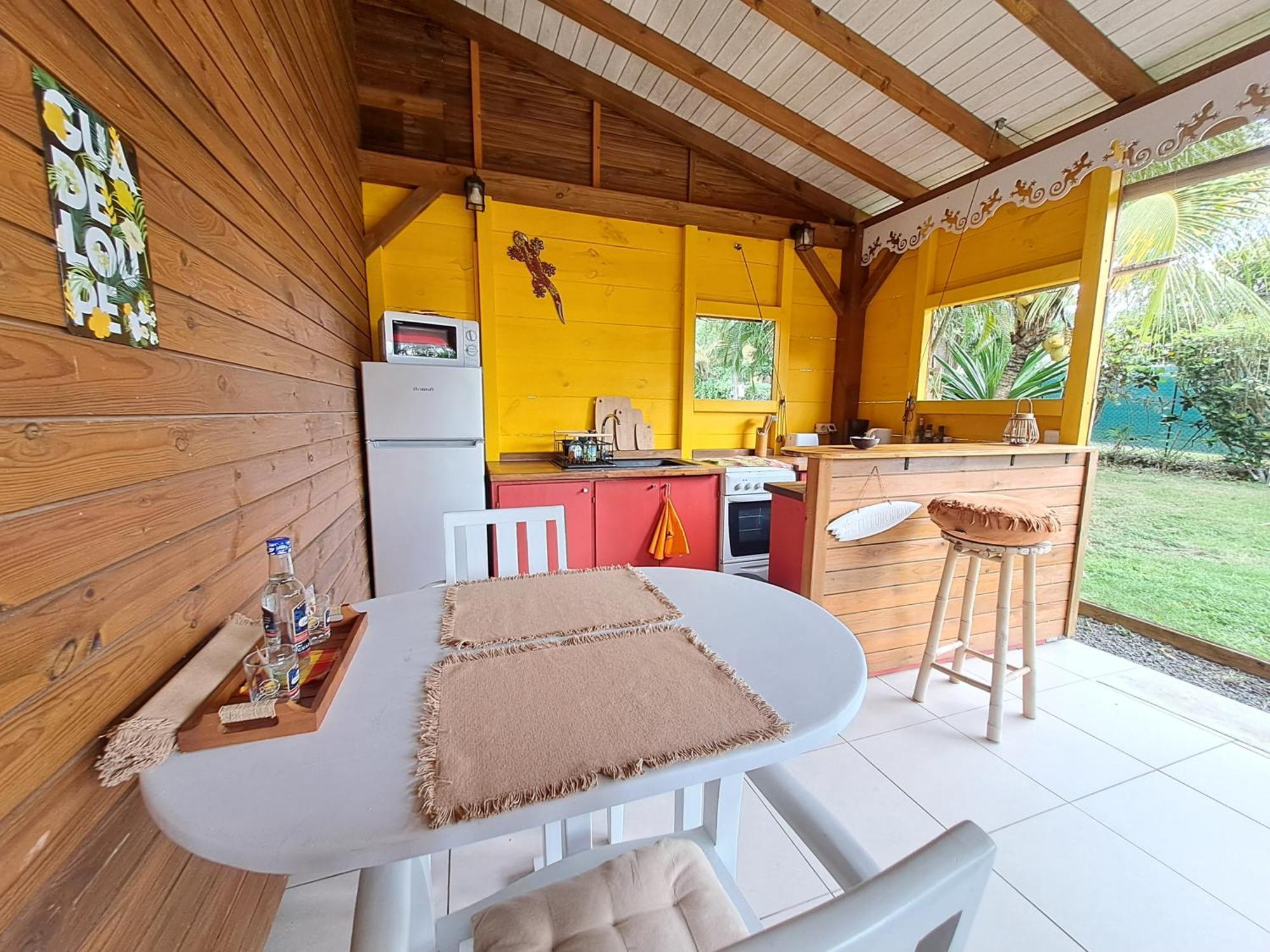 Yuka Lodge - Bungalow Prive Avec Jardin En Pleine Nature Sainte-Anne  Exterior foto